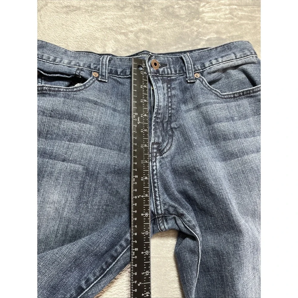 Lucky Brand Jeans Men's 34x31 (Tag 34x32) Blue 221 Original Straight Denim